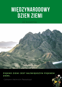 Międzynarodowy Dzień Ziemi 2021