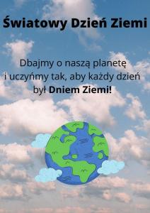 Międzynarodowy Dzień Ziemi 2021