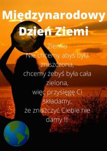Międzynarodowy Dzień Ziemi 2021